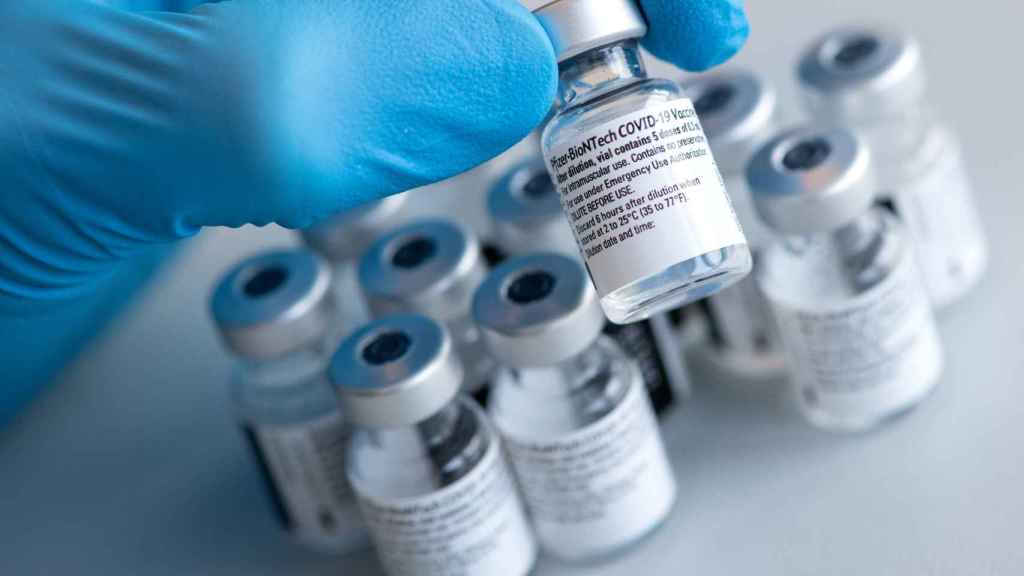 Viales de la vacuna contra la Covid de Pfizer/BioNTech.