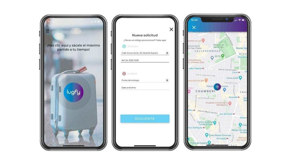 Cada maleta cuenta con su propia valija sellada, con precintas especiales, y localizador GPS incorporado que permite realizar su seguimiento en la app.