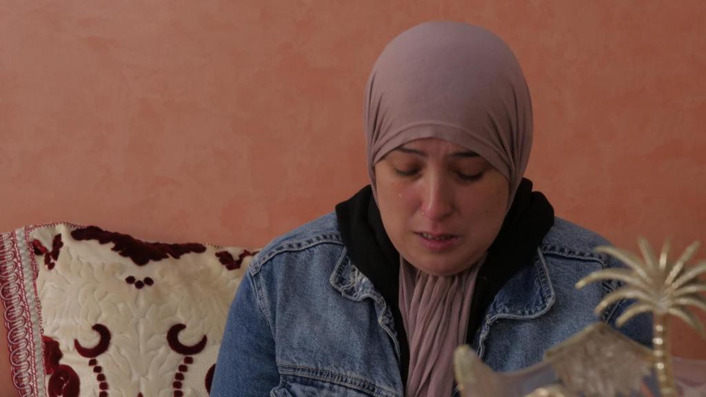 Asma, madre de Mohammad en una entrevista con EL ESPAÑOL.