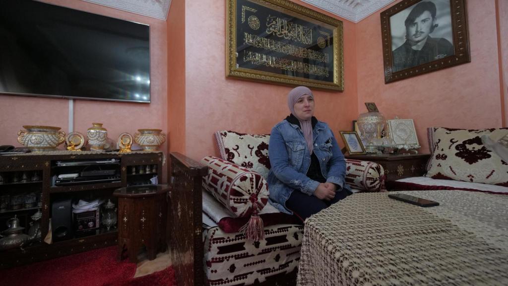 Asma, madre de Mohammad, en conversación con EL ESPAÑOL.