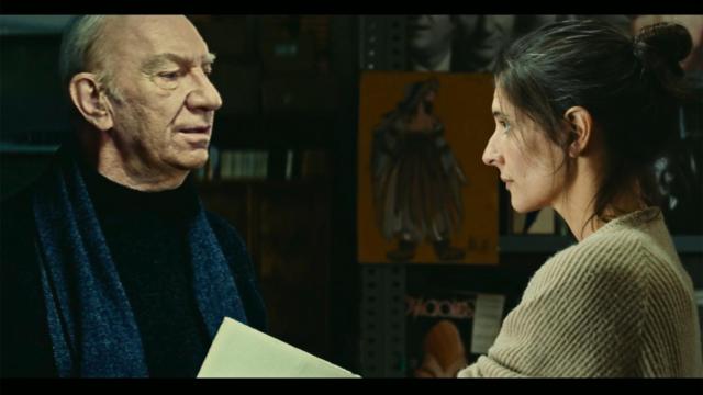 Helena de Llanos comparte plano con su abuelo Fernán Gómez en la película