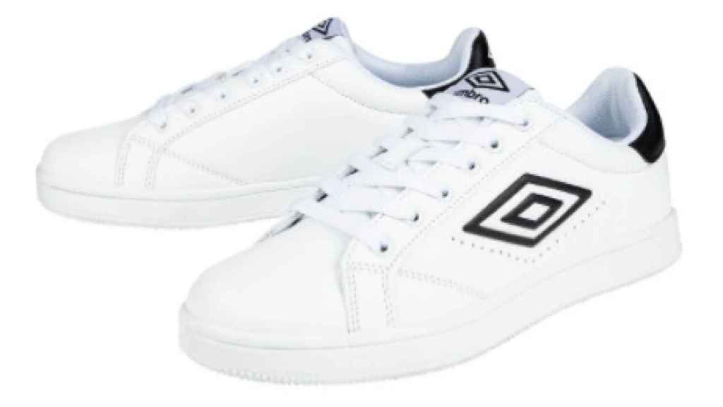 program Mariner agenda Las zapatillas blancas de Lidl que compiten con Adidas más baratas: cuestan  19,99 euros