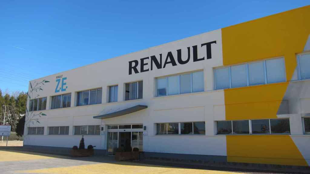 Fábrica de Renault en Valladolid.