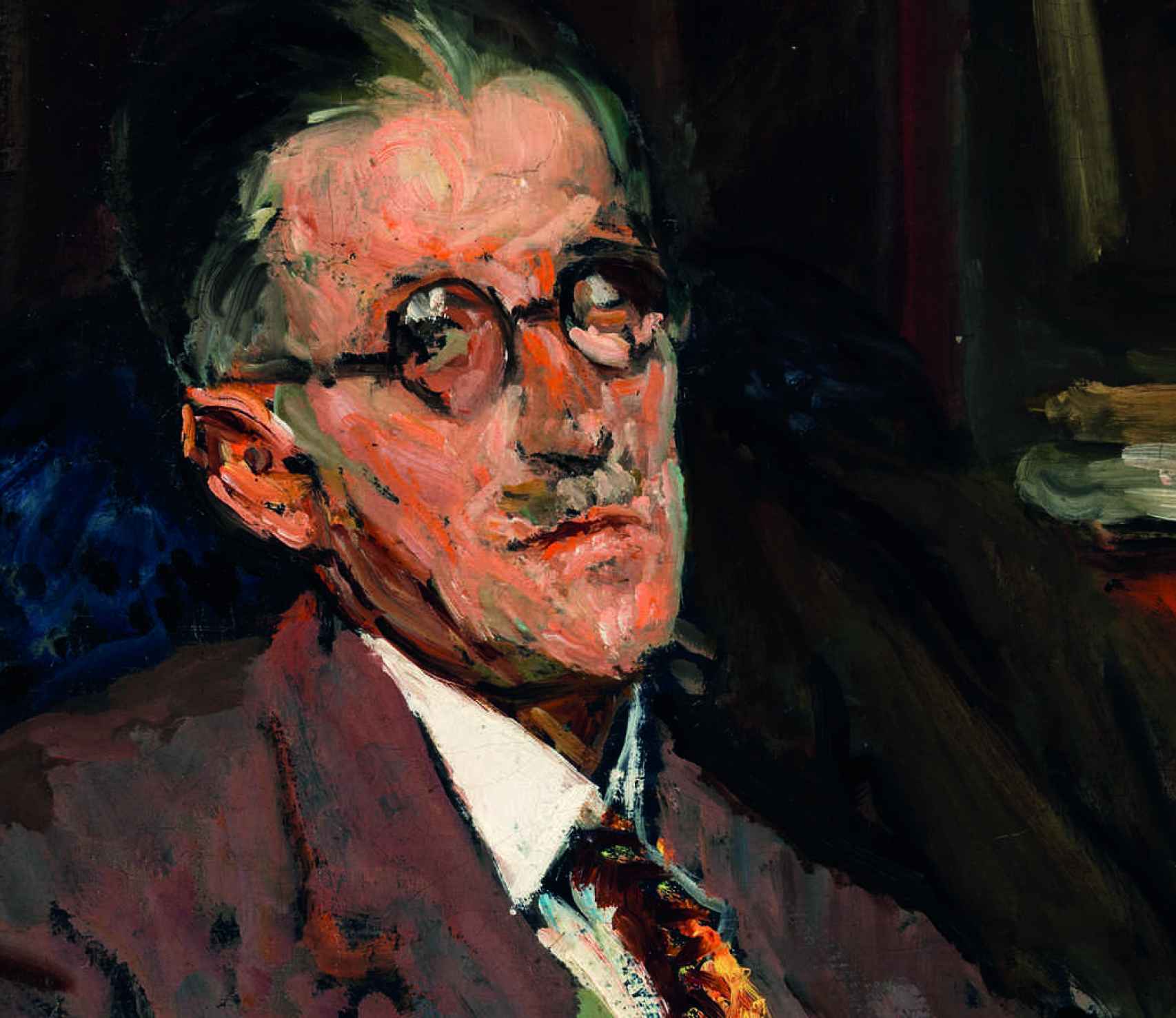 Jacques-Émile Blanche: retrato de James Joyce, 1934