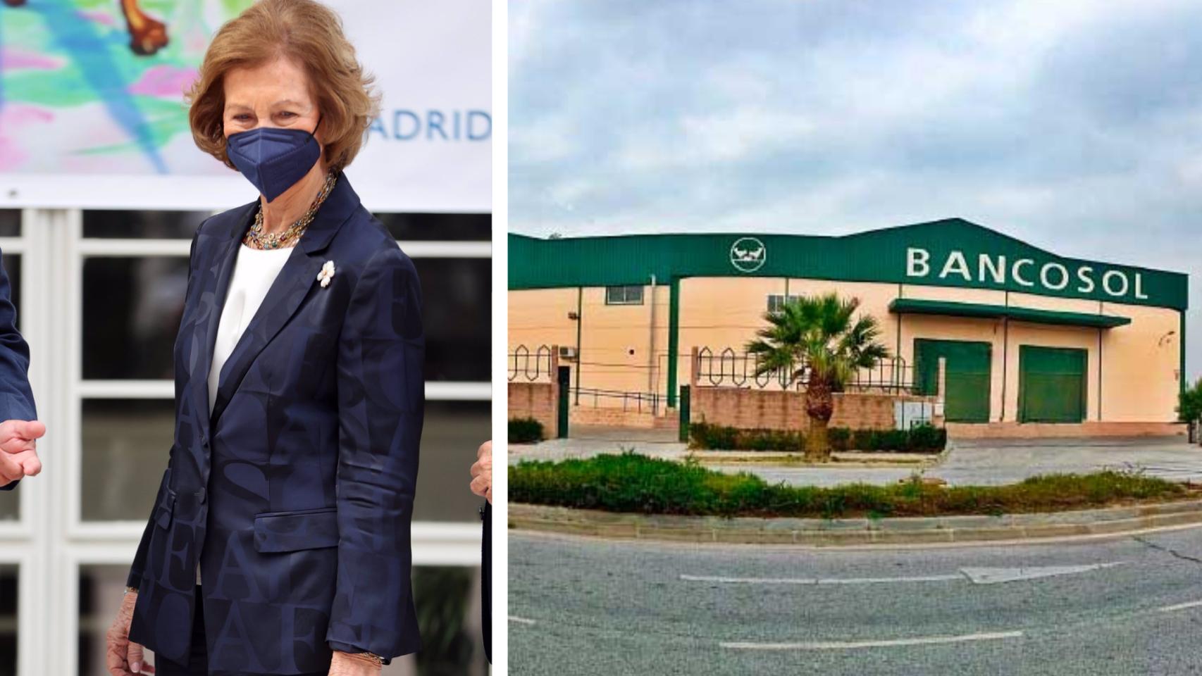 Doña Sofía visitará las instalaciones de Bancosol en Málaga este lunes:  \