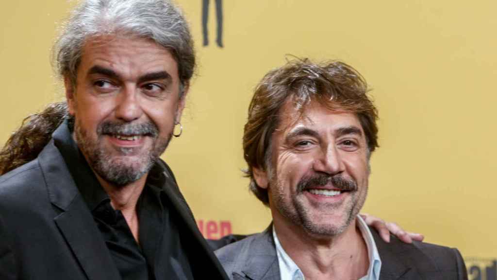 Fernando León de Aranoa y Javier Bardem, director y protagonista de la película, respectivamente.