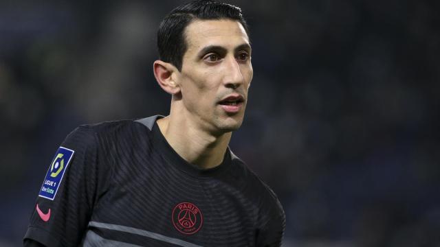 Ángel Di María, en un partido del PSG de la temporada 2021/2022