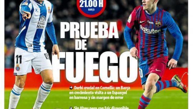 La portada del diario Mundo Deportivo (13/02/2022)