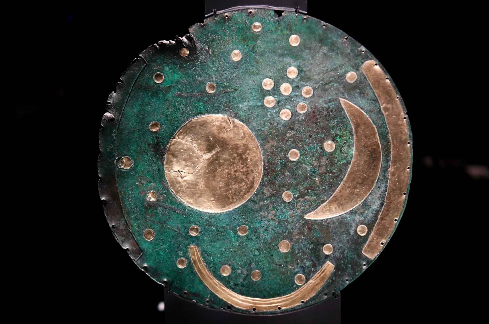 El disco celeste de Nebra es una de las joyas de la muestra.
