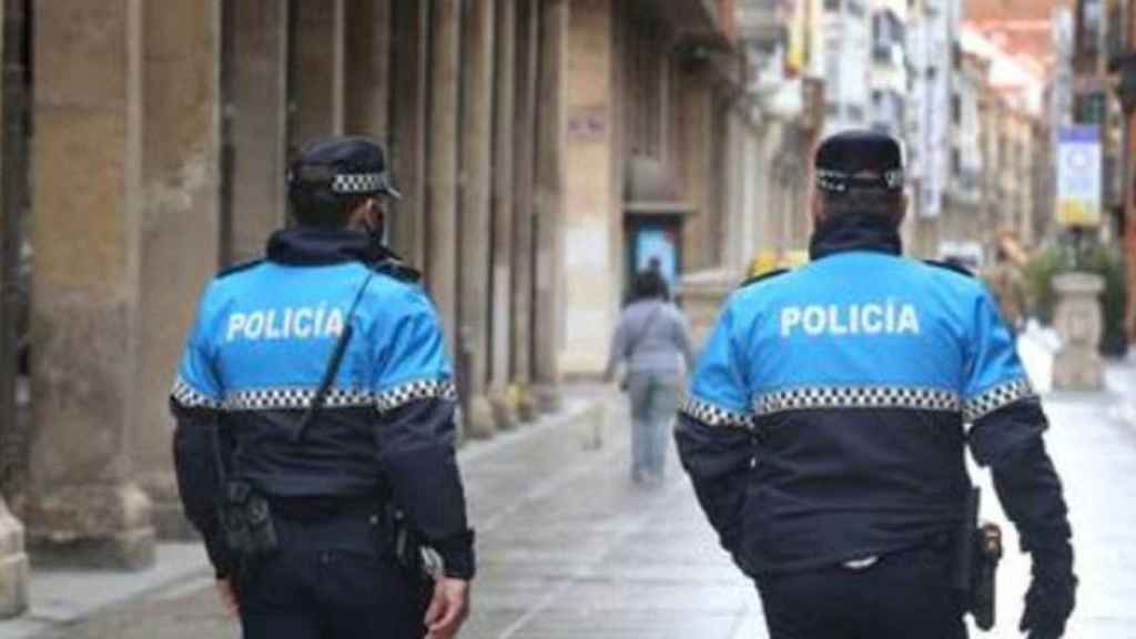 Imagen de archivo de la Policía Local de Palencia.