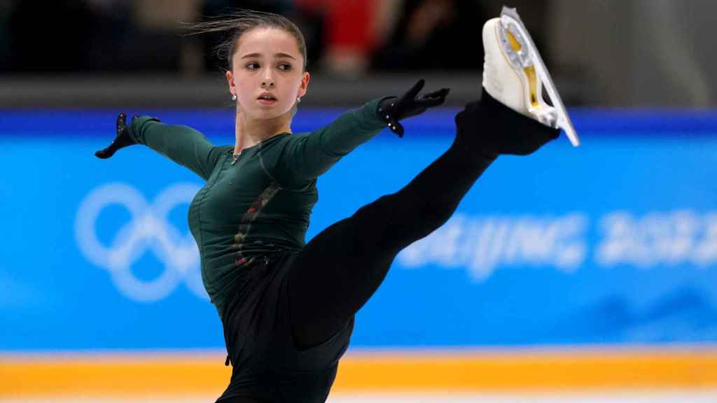 Kamila Valieva en los Juegos Olímpicos de Invierno de Pekín 2022