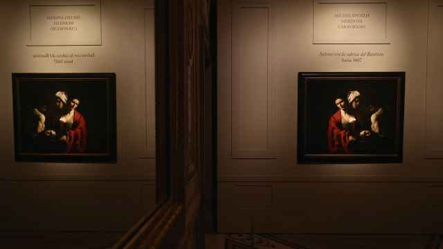 Imagen de la nueva exposición del 'caravaggio' del Palacio Real. / Foto: Eduardo Parra (Europa Press)