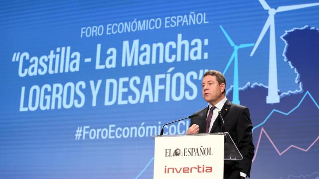 Emiliano García-Page en la apertura del Foro Económico.