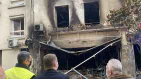Imagen de la explosión compartida por el Gobierno francés.