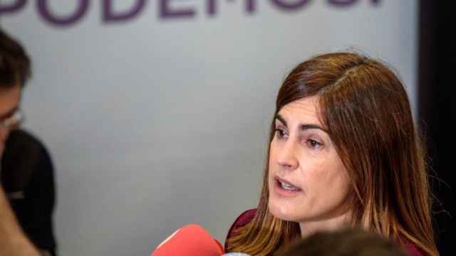 La portavoz de Elkarrekin Podemos-IU en el Parlamento vasco, Miren Gorrotxategi. EP