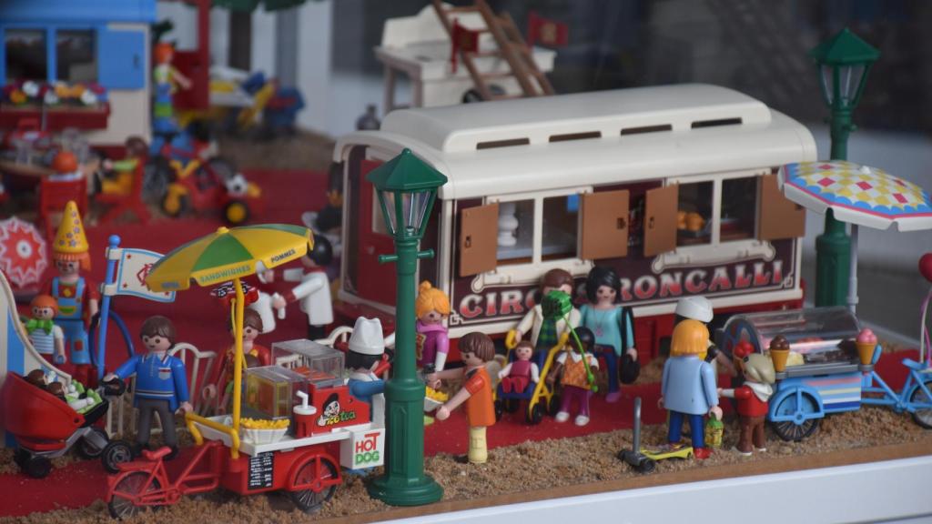 Exposición de Playmobil en el Hospital Virgen de la Concha