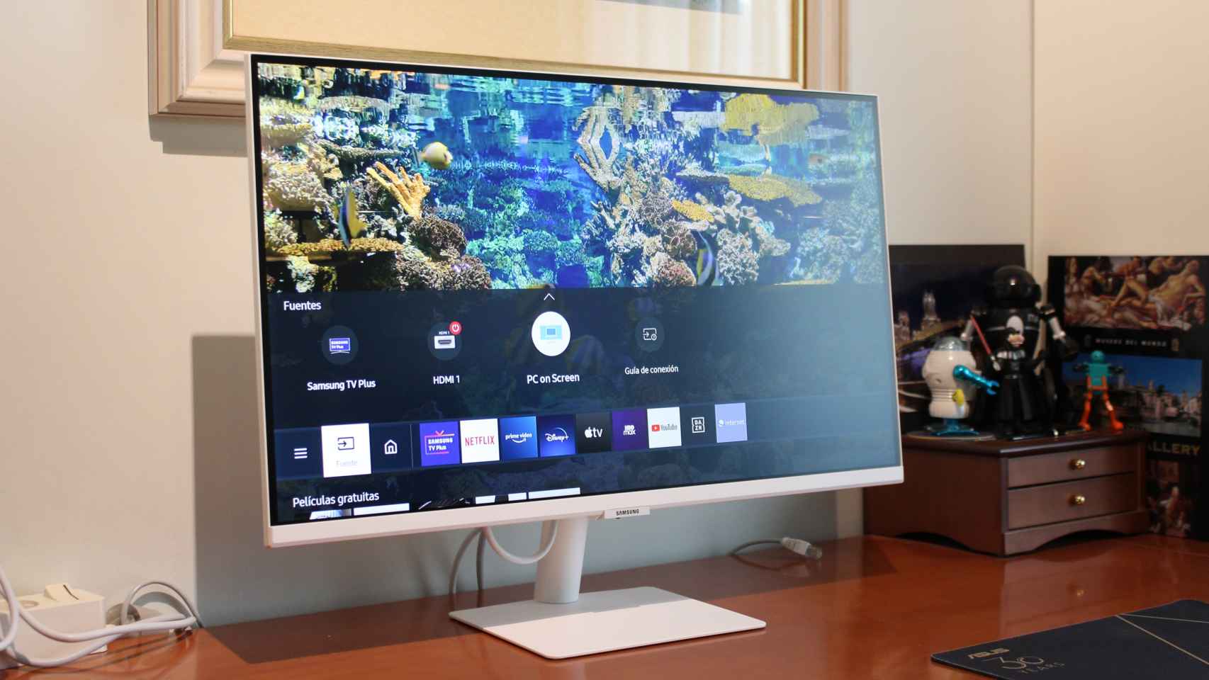 He probado el monitor de Samsung que también es Smart TV: ojalá haberlo  tenido en cuarentena