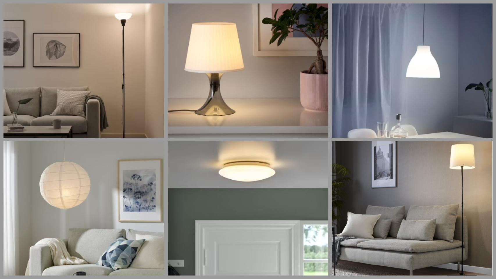 Las lámparas de IKEA que pueden cambiar tu salón o dormitorio por