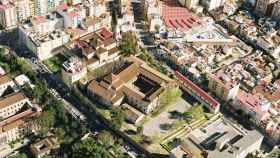 Vista aérea del Convento de la Trinidad.