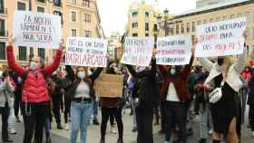 Manifestación en Madrid contra violaciones por sumisión química.