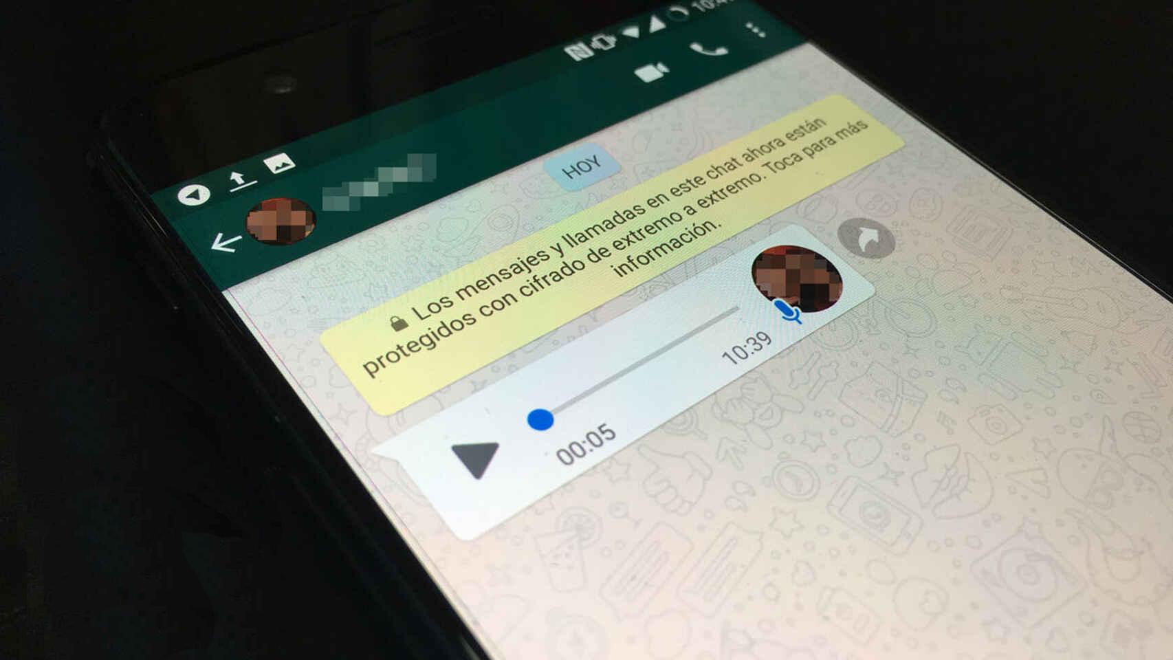 Como escuchar un audio de discount whatsapp sin abrir el mensaje