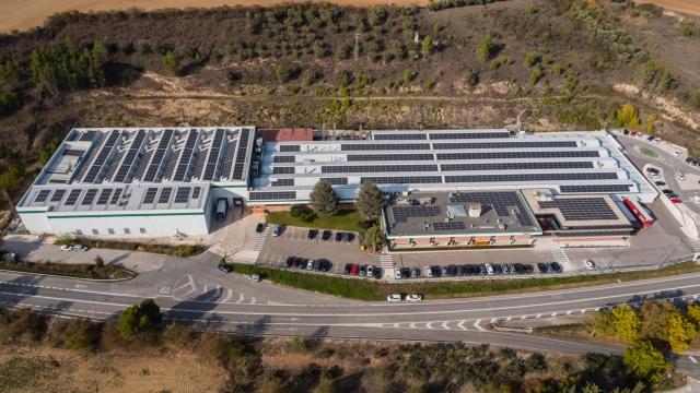 La 'microgrid' industrial de la fábrica de Schneider Electric en Puente la Reina.