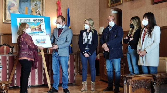 Presentación del cupón dedicado a los Carnavales de Ciudad Rodrigo