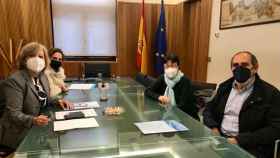 Firma del  convenio de la EDAR de Villanueva de Duero