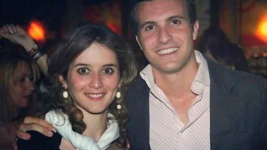 Isabel Díaz Ayuso y Pablo Casado.