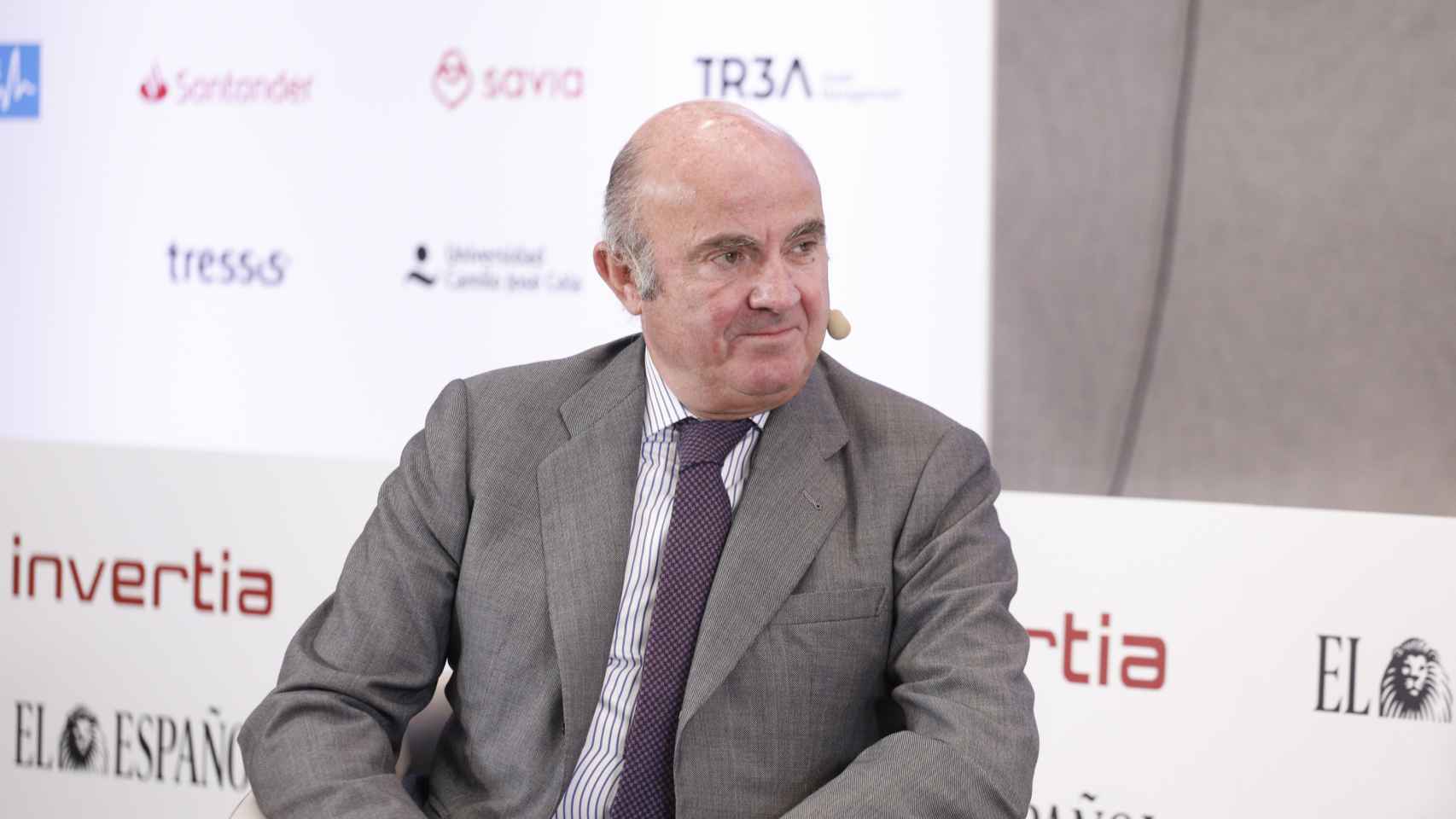 Luis de Guindos, vicepresidente del BCE, en el Observatorio de las Finanzas de EL ESPAÑOL-Invertia.