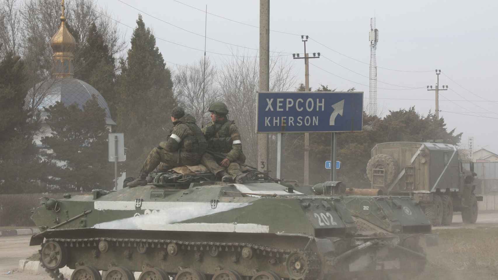 Los movimientos militares en Ucrania.