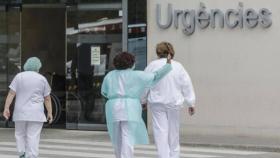 La puerta de Urgencias de un hospital valenciano.