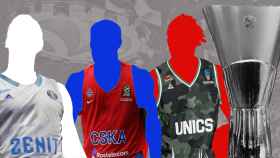Zenit, CSKA y UNICS Kazan, los tres equipos rusos en la Euroliga de baloncesto