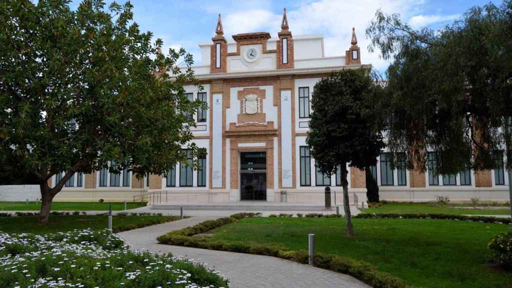 Fachada de la sede del Museo Ruso en Málaga.