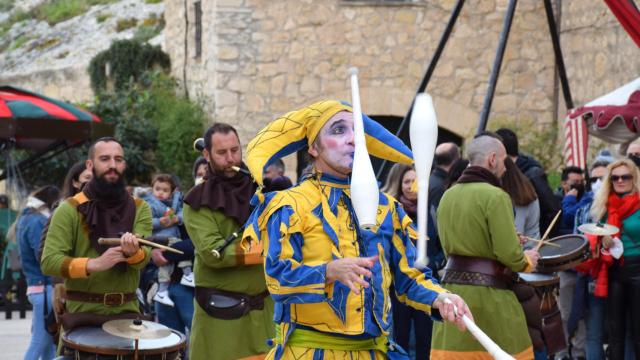 Éxito del primer fin de semana medieval del Castillo de Santa Bárbara, con 6.000 visitantes.