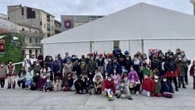 Participantes en 'Recíclate en Carnaval' de Guijuelo