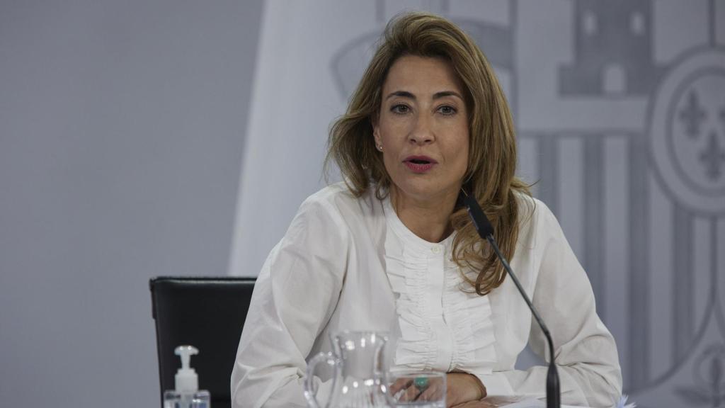 La ministra de Transportes, Movilidad y Agenda Urbana, Raquel Sánchez.