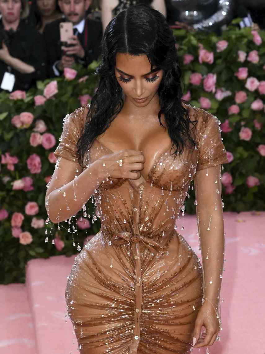 Kim Kardashian en la gala MET.