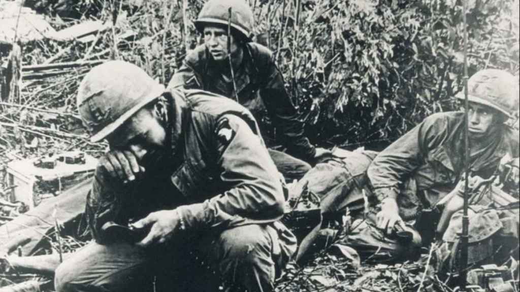 Soldados de la Guerra de Vietnam que sufrieron estrés postraumático.