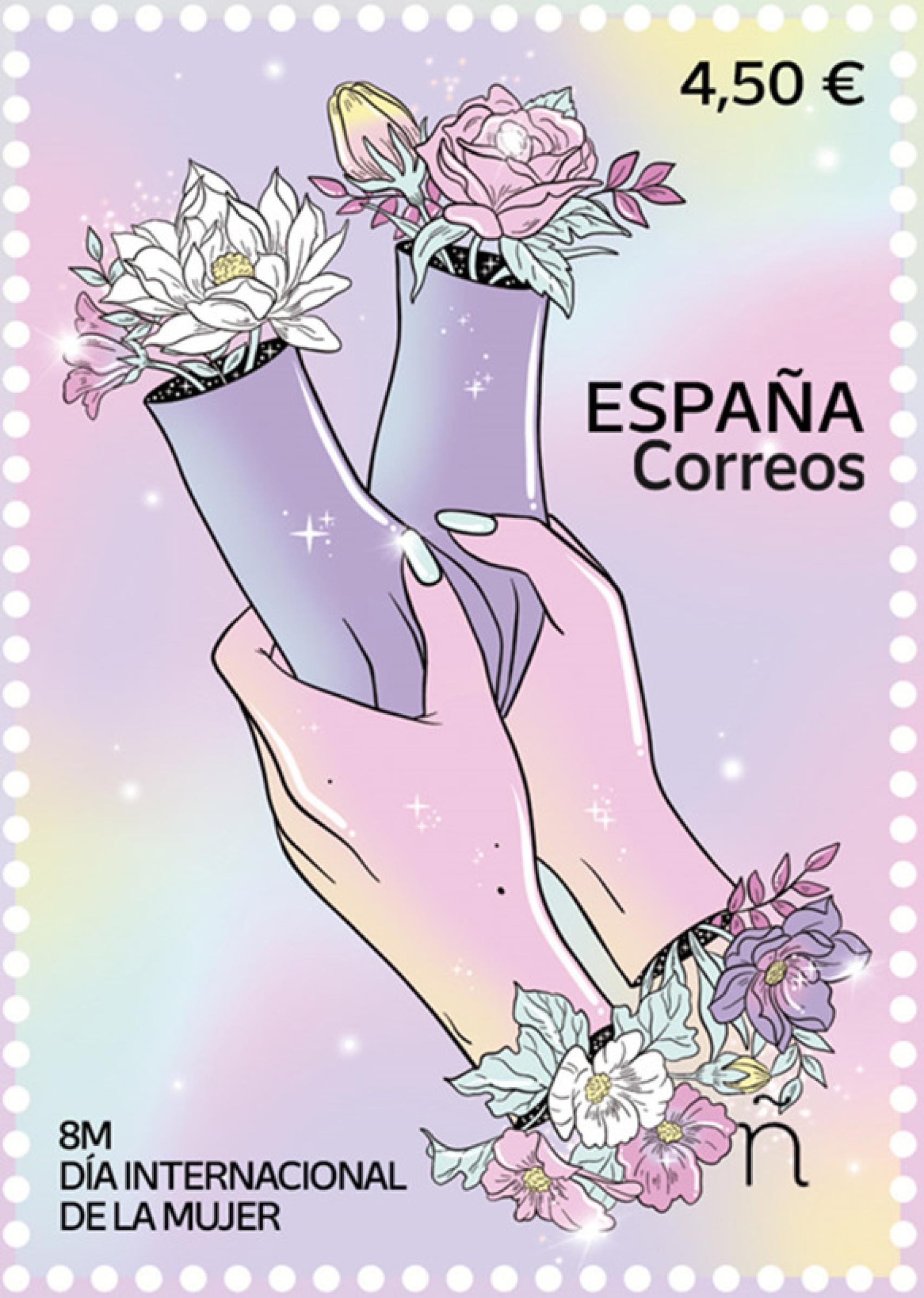 Primer sello de la colección.