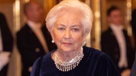 La reina Paola de Bélgica en un evento público en diciembre de 2019.