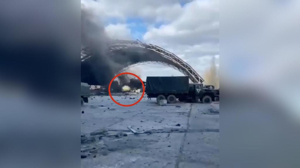Toma del aeropuerto de Hostomel.
