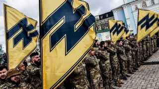Miembros del Batallón Azov en Ucrania. Foto: Reuters