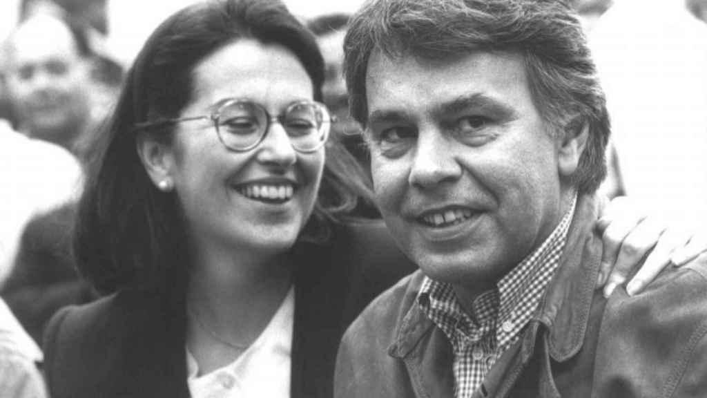 Carmen Romero y Felipe González en una imagen de archivo.