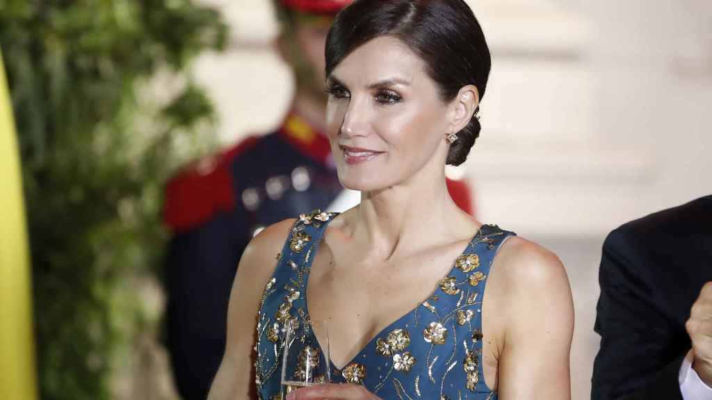 La Reina Letizia en un viaje oficial a Argentina