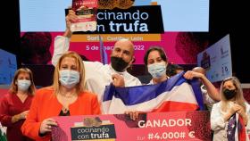 El chef tailandés Anthony Burd, campeón mundial de cocina con trufa en el III Concurso Internacional en Soria