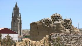 Un palomar en ruinas en Ampudia