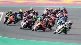Carrera de Moto3 en el GP de Qatar
