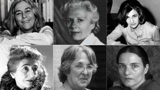 Carmen Martín Gaite, Mercè Rodoreda, Ana María Matute, Rosa Chacel, Esther Tusquets y Adelaida García Morales