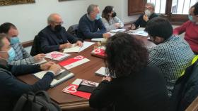Reunión de Luis Argüello con representantes de diferentes asociaciones
